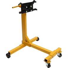 엔진 작동대 1000파운드 용량 엔진대 접이식 모터 호이스트 돌리 이동식 차량 블록대 360° 조절 가능 자동차 선박용 적합, 엔진 작동대 1000파운드 용량 엔진대 접이식 모터 호