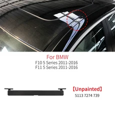 BMW F10 자동차 루프 레일 몰딩 트림 러기지 랙 커버 5 시리즈 2011-2016 51137274739, 01 China Mainland, 05 Unpainted