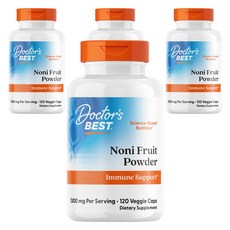 닥터스베스트 노니 프루트 파우더 650mg 베지 캡슐, 120정, 4개