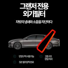 그랜저 CDC 차량용 외기필터 현대기아차 전차종 호환 (공기청정 외부필터), 그랜저 IG