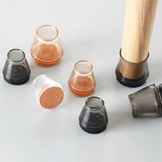 다리 의자 캐주얼 소음 방지 필수템 발커버 보호 양말 goo*8878ho, 소형 WFFPHHI, 소형, 1개