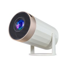 가정용 FHD 빔프로젝터 미니빔프로젝트 WIFI 블루투스 무선미러링 유튜브 안드로이드 내장 스마트빔 스피커탑재, HY300S금색