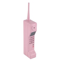 30cm 레트로 휴대 전화 모델 시뮬레이션 1970 오래된 유럽 스타일 사진 소품 양식화 장, [04] 분홍색