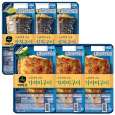 비비고 삼치구이 x3 + 가자미구이 x3, 1개, 60g