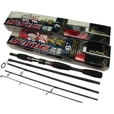 太平洋POKEE 蹺班太郎 超小繼 並繼直柄路亞竿 6尺