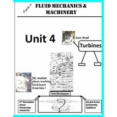 (영문도서)A guide to FLUID MECHANICS & MACHINERY: Unit 4(Turbines) Paperback, Independently Published, English, 9798184779720