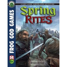 (영문도서) Spring Rites 5e Paperback, Frog God Games, English, 9781665603584