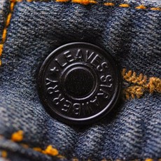 [단추똥꼬] 국내제작 프리미엄 청바지단추 02번 신 LEAVES 스트로베리 14컬러 17mm 5세트, 블랙 무광