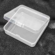 미니 투명 플라스틱 케이스 수납케이스 .8cm보관함, 10개