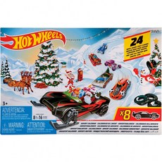 Hot Wheels 24天 倒數日曆 聖誕合金小車, 1個