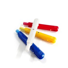 그린초크홀더(집게형/자석), 1개, 파랑