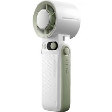 幸福家園 2025新款6000mAh大容量製冷風扇 冰敷風扇 手持 隨身 半導體製冷 摺疊風扇 送掛繩, 白色