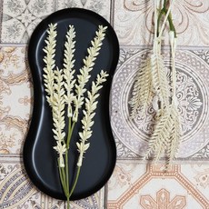 원형수납함 서랍받침 묘목모판 분리접시 인테리어코스터 인테리어용타원형 원형디쉬 원형서빙용품 나무손잡이 메탈블루 테이블서빙판 금반접시 서빙판 공간정리대용품 블랙 오뚜기 트레이