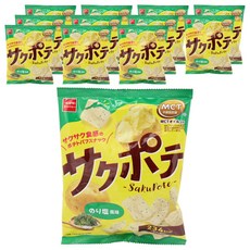 OYATSU 優雅食 香脆馬鈴薯海苔鹽味, 12個, 48g