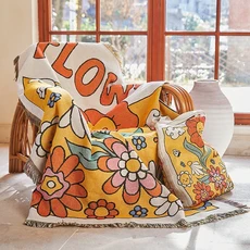 북유럽 담요 던지기 가을 겨울 소파 니트 사무실 낮잠 에어컨 Ins 스타일 점심 시간