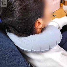 리2치점빵 에어 목베개 퍼플네이비