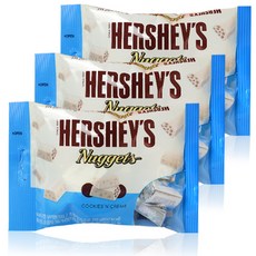 허쉬 너겟 쿠키앤크림 초콜릿, 159g, 3개