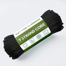 군사 표준 파라코드 로프 야외 낙하산 코드 생존 우산 텐트 끈 스트랩 30m 550 7 코어 4mm, [01] 30M, 07 11