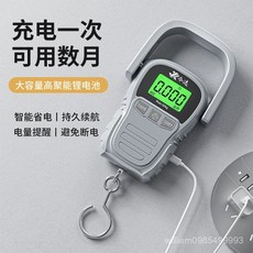 台灣今選 高端手提電子秤 高精度家用小型彈簧秤50kg快遞買菜行秤掛勾, 今選【品牌正品】不準包退,升級【充電款75kg】伸縮捲尺, 1個