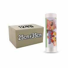 더핸즈 질긴 업소용 비닐 롤백 중형( 25cm x 35cm ) 500매 1BOX, 12개, 500개입, 중(M)