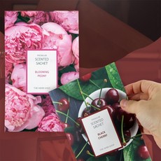 메가디자인 더허브샵 센티드 종이방향제 20g 센티드 종이방향제 더허브샵리필, 블루밍피오니