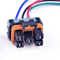 DECKBU 5핀 암 자동 방수 커넥터 배선 하네스 플러그 Cummins CAT Carter Detroit 60 시리즈 ECM LED 조명(뒷면 커버 포함), DECKBU 5핀 암 자동 방수 커넥터 배선 하네스 플