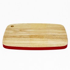 고무나무 도마 원목 도마 주방 대형 위생 도마 38.6cm, 1개