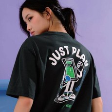 요넥스 253TS040U 배드민턴 오버핏 반팔 티셔츠 남녀공용