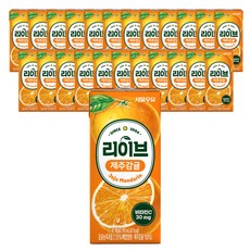 首爾牛奶現場濟州橘子, 190毫升, 24個
