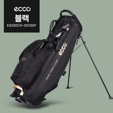 에코 정품 스포티 라이트 스탠드백 캐디백 - JIN, 블랙