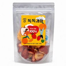 톡톡과일 국내산 건조과일 믹스 사과 딸기 감귤, 1개, 30g