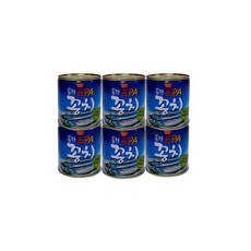 동원꽁치 280g X 6 동원꽁치캔 통조림 꽁치 통조림