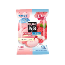 곤약젤리 복숭아 리치 다이어트 식사대용 간식, 12개, 20g