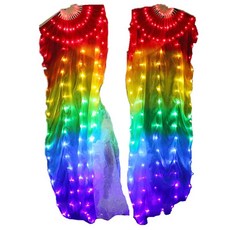 LED부채 자체발광 무대연출 한국무용 연출 너슬부채