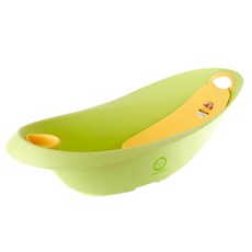 爱婴康婴儿浴盆大号宝宝洗澡盆儿童浴盆洗澡盆可躺新生儿用品, 绿色:如圖所示