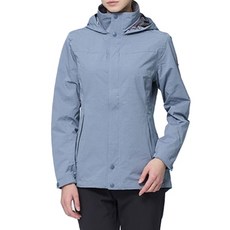 Wildland 女款防水透氣機能外套 W3921，輕量舒適，多口袋設計，戶外運動首選