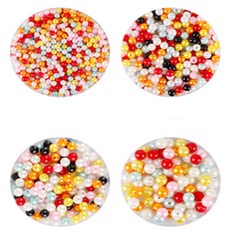 현숙상회 진주5000칼라구슬진주색상혼합12mm 팔찌부자재