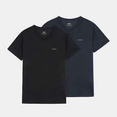 [백화점 정품] 네파 공용 반팔 데일리팩 브이넥 티셔츠(2PACK) 7LG5362