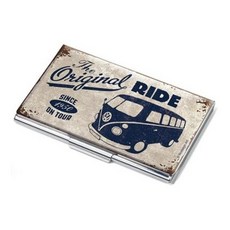 【Troika 梅森巴赫】VW BULLI金屬名片夾/盒#福斯原廠授權(輕薄美型質感爆表)