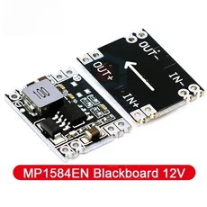 1PCS DC-DC 3A 벅 스텝 다운 전원 공급 장치 모듈 MP1584EN 24V 9Vto 3.3V5V 조정 가변 출력 변환기, 03 12V