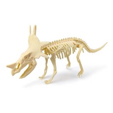 黑白寶貝 挖掘恐龍化石 恐龍骨架 挖掘玩具 考古玩具 化石考古挖掘工具, 1個, 戟龍