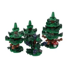 식물과 나무 컬렉션 대체 조립식 풍경 전시 수집 녹색 자연 모델, 7. 147PCS, A. PDF Guide by Email