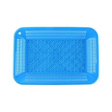 CH 사각 채반 주방 업소 가정 조리도구 블루 1호, 1개
