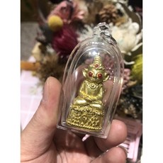 阿贊武 帕嬰巴拉吉 招財 桃花運, 1個, 透明殼,S