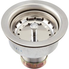 고정 포스트 바스켓 스테인리스 스틸이 포함된 키니 1432SS 프리미엄 딥 컵 싱크대 스트레이너