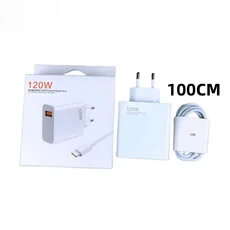 샤오미 터보 고속 충전기 EU GaN 어댑터 (포코 X6 프로 X5 F5 미 14 13 12s 레드미 K60 용) 100% 120W, 01 하얀색, 01 유럽 ​​연합