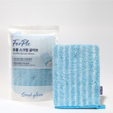 포플 스크럽 글러브 - 극세사 다용도 청소 스펀지, 1개