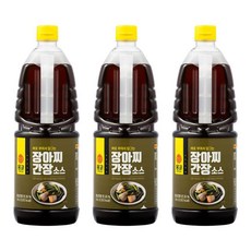 몽고 장아찌 간장 소스 1.8L 3개