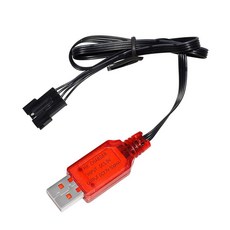 GOLOVENLD 고속 7.4V 리튬 배터리 충전 SM4P 역방향 플러그 보호 기능이 있는 USB 충전 케이블, GOLOVENLD 고속 7.4V 리튬 배터리 충전, S
