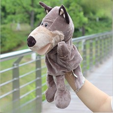 판다 인형 손인형 동물 레서판다, G. 늑대, 1개